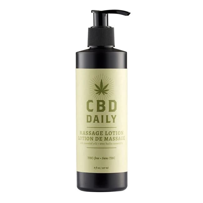 Cbd Daily Massage Lotion 8oz - Image 1