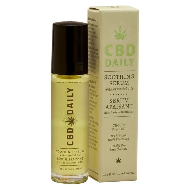 Cbd Soothing Serum 10ml Roller Ball Bottle - Image 3