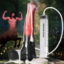 Centaur Explosion Squirting Silicone Dildo, image 1