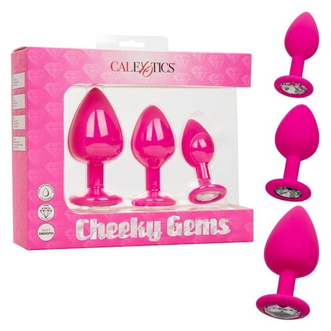 CHEEKY GEMS 3PC SET PINK  - Image 1
