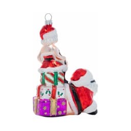 Cheeky Pornament Submissive Santa, image 2
