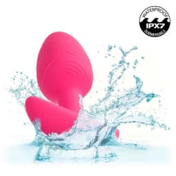 Cheeky Vibrating Glow-in-the- Dark Butt Plug, image 5