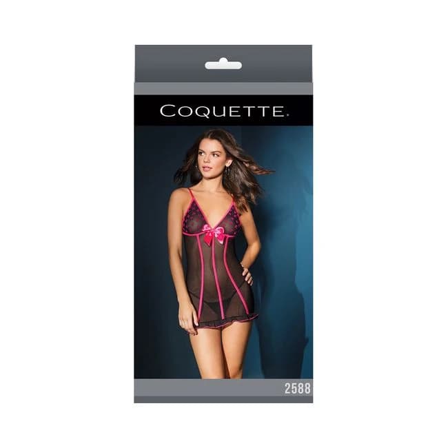 Chemise Black/fuchsia Os - Image 1