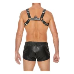 Chest Bulldog Harness - Black/black, image 3