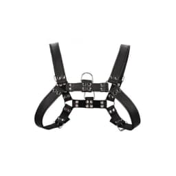 Chest Bulldog Harness - Black/black, image 4
