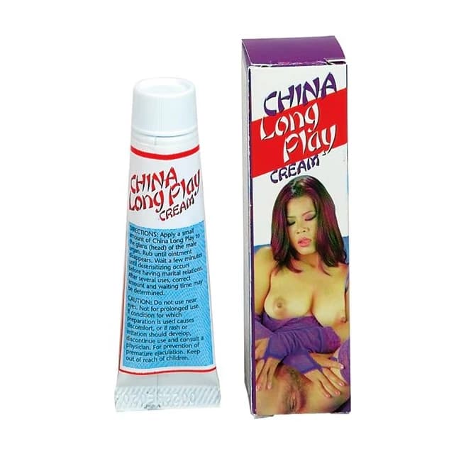 CHINA LONG PLAY CREAM .5 OZ  - Image 1