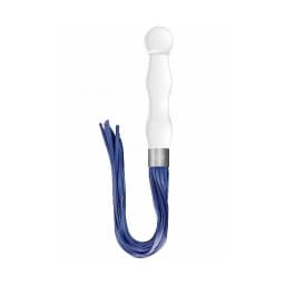 Chrystalino Whipster Glass Whip Dildo, image 1