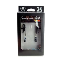 Clamp Black Broad Tip w/ Beads, image 1