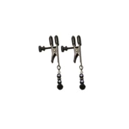 Clamp Black Broad Tip w/ Beads, image 2