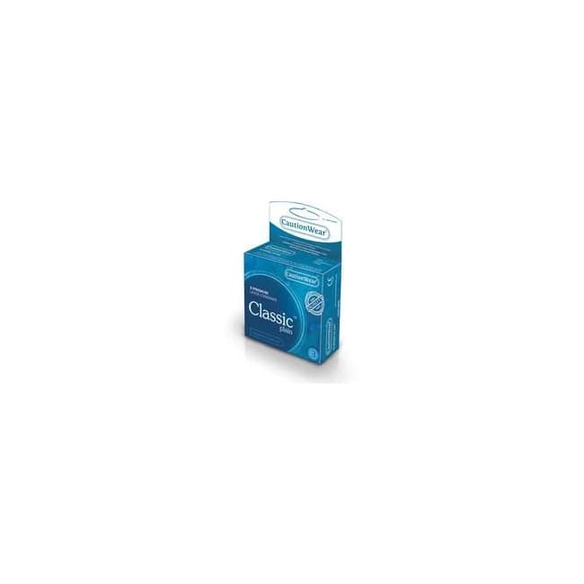 Classic Lubricated Condoms 3pk - Image 1