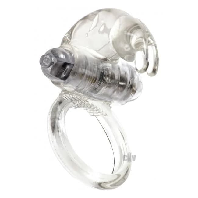 Classic Rabbit Cock Ring Clear Linx - Image 1