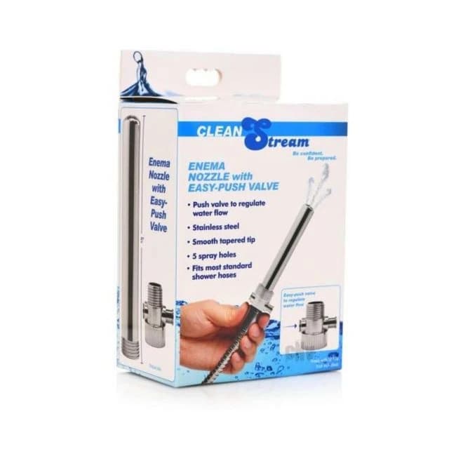 Cleanstream Enema Nozzle Push Valve - Image 1