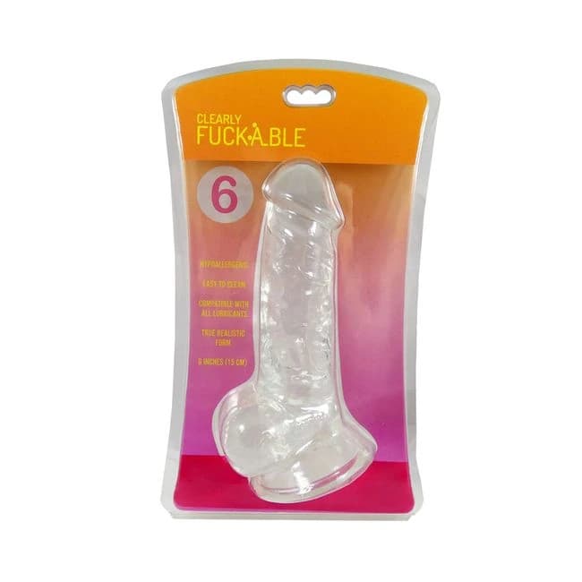 Clearly Fuckable 6 Dildo - Image 1