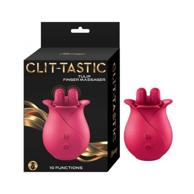 Clit-tastic Tulip Finger Massager - Image 1