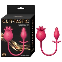 Clit-Tastic Tulip Finger Massager & Plug, image 1