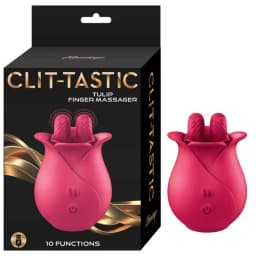 Clit-Tastic Tulip Finger Massager, image 1