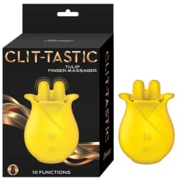 Clit-Tastic Tulip Finger Massager, image 2