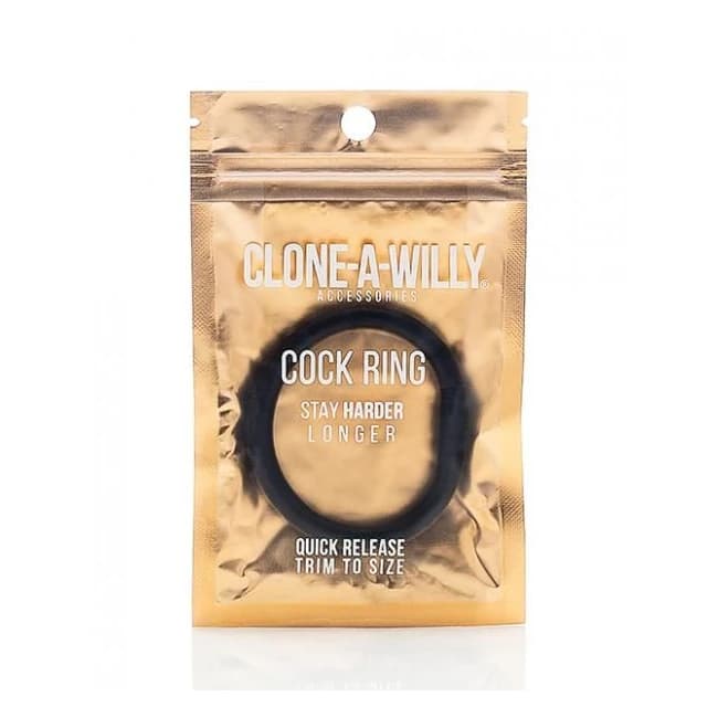 Clone-a-willy Cock Ring - Black - Image 1