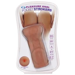 Cloud 9 Anal Pocket Stroker Tan, image 4