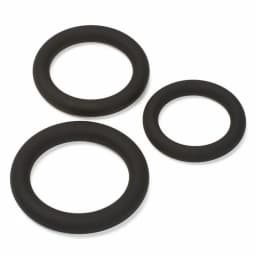 Cloud 9 Silicone C-Rings 3 pcs Black, image 1
