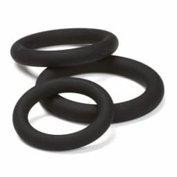 Cloud 9 Silicone C-Rings 3 pcs Black, image 2