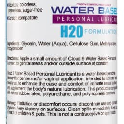CLOUD 9 WATER BASED PERSONAL LUBRICANT 4 OZ  - Image 3