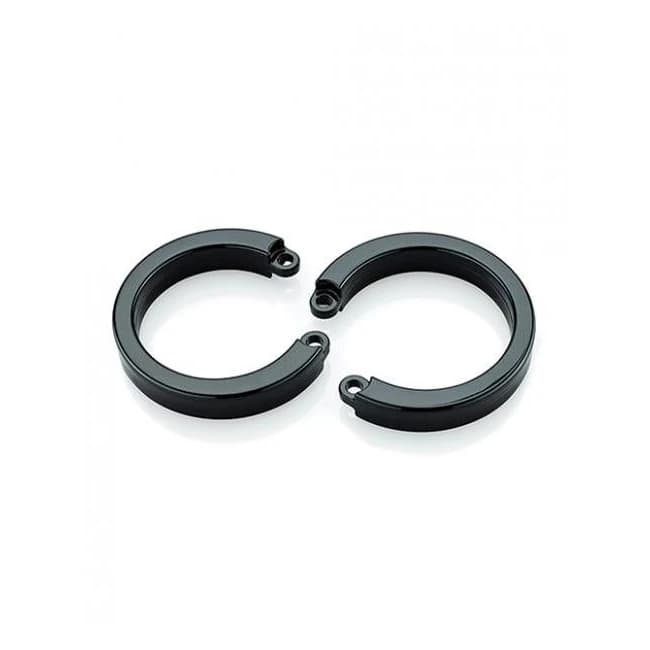 Cock Cage U-ring 2 Pack - Black - Image 1