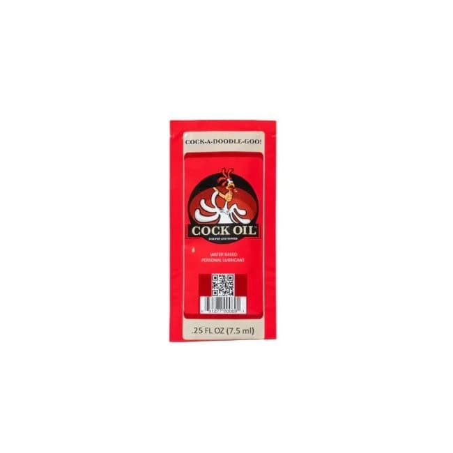 Cock Oil Water Based Foil Packets ..25 Oz - Image 1