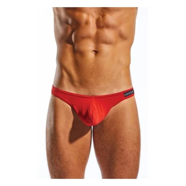 Cocksox Enhancing Pouch Thong Red - Image 1