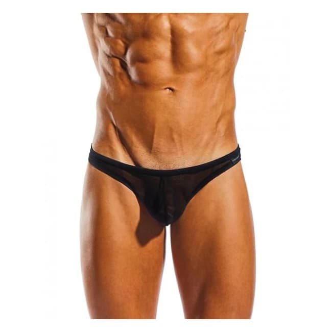 Cocksox Mesh Enhancing Pouch Thong Nero Md - Image 1