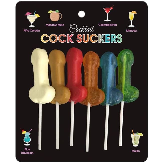 Cocktail Cock Suckers 6 Pcs - Image 1