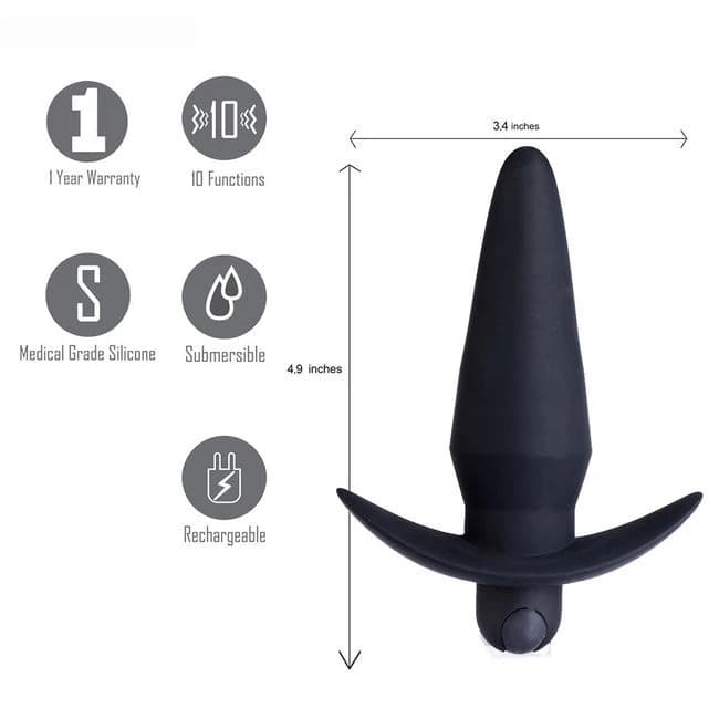 Cody Rechargeable Butt Plug - Image 1