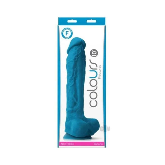 Colours Pleasures 10" Dildo - - Image 1