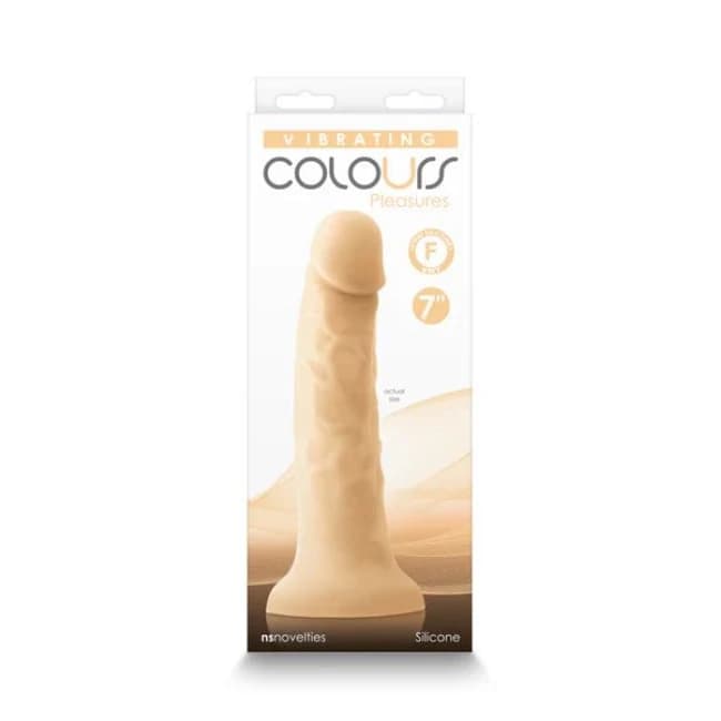 COLOURS PLEASURES 7IN WHITE VIBRATING  - Image 1