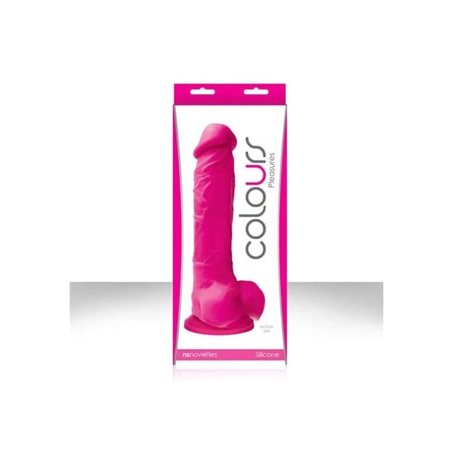 Colours Pleasures 8 Dildo W/suction Cup - - Image 1