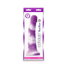 Colours Pleasures Yum Yum 8in Dildo Purple, image 2
