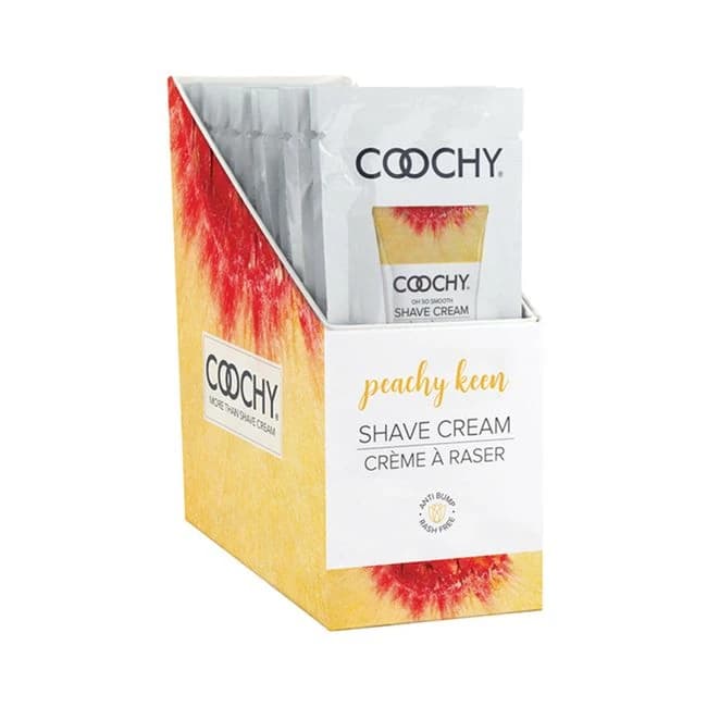 Coochy Shave Cream Peachy Keen Foil (24) - Image 1