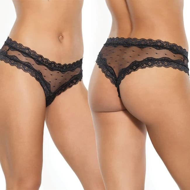 Coquette Panty-black O/s - Image 1