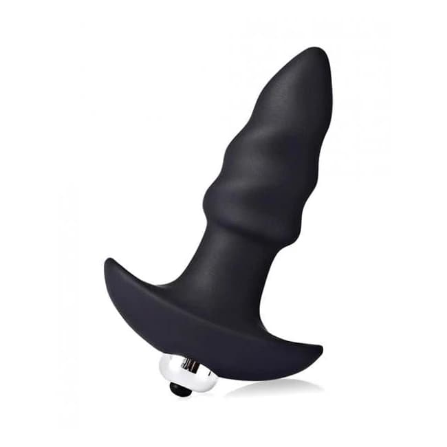 Corkscrew Vibrating Butt Plug - Image 1