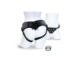 Corsette Harness Black Vibrating, image 1