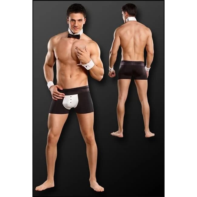 COSTUME BUTT-LER BLACK L/XL  - Image 1