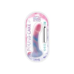 Cotton Candy Pound Cake 7.5 Silicone Dildo ", image 2