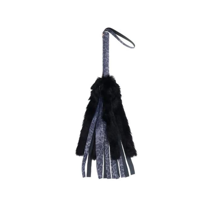 Cougar Faux Fur Flogger - Image 1