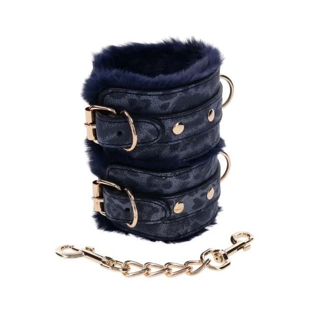 Cougar Fur Handcuffs - Image 1