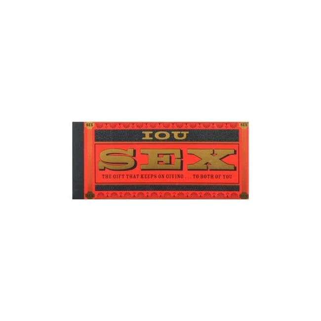 Coupons, I.o.u Sex Checks - Image 1