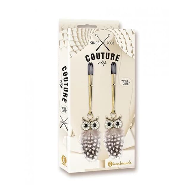 Couture Clips Luxury Nipple Clamps - Wise One - Image 1