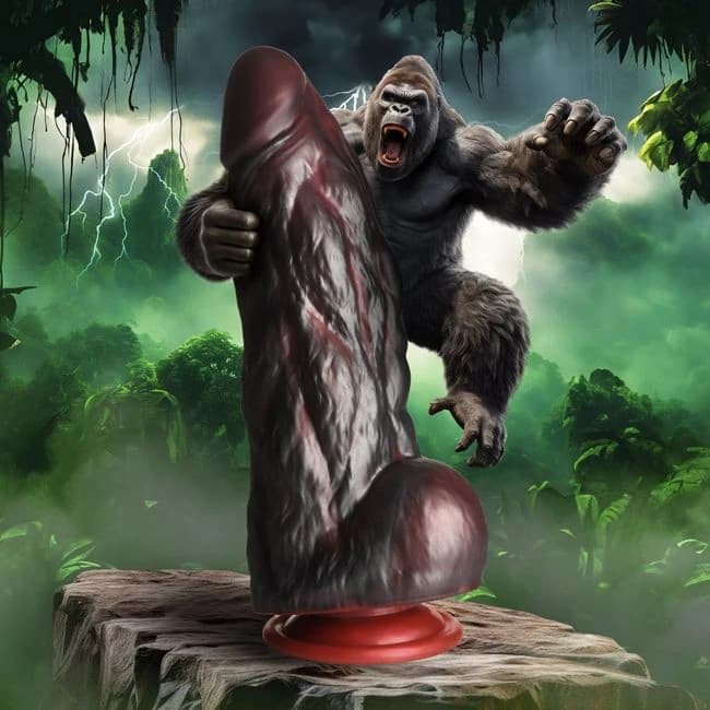 Creature Cocks King Kong Silicone Dildo - Image 1