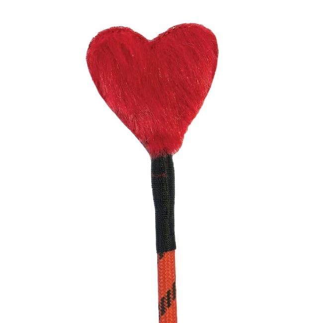 Crop with Heart Fluff Tip - - Image 1