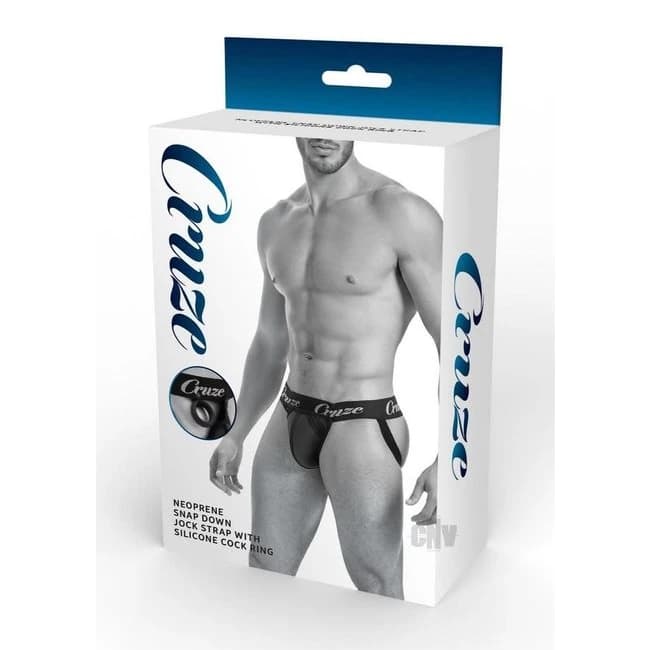 Cruze High Bar Jock W/cring L/xl Blk - Image 1