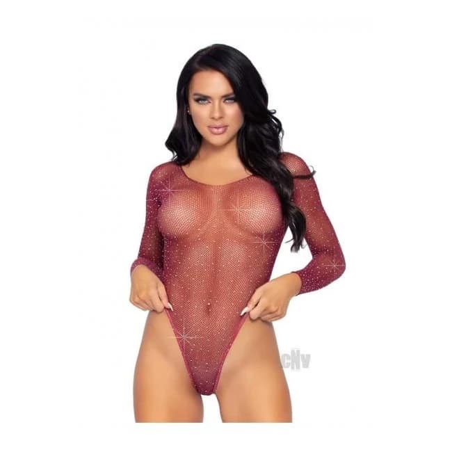 Crystalize Sleev Body Snap Crotch Os Bur - Image 1